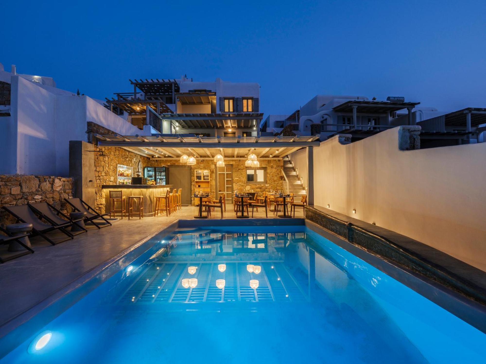 The Mykonist Merchia Beach Villas & Suites Екстер'єр фото
